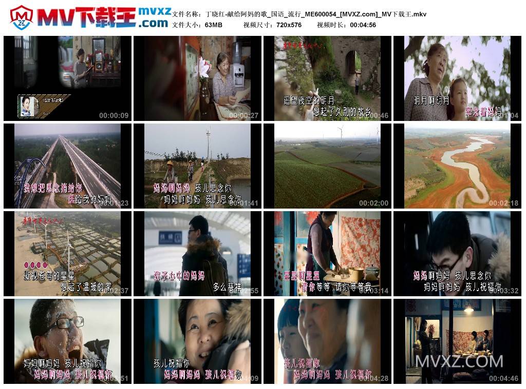 丁晓红-献给阿妈的歌_国语_流行_ME600054